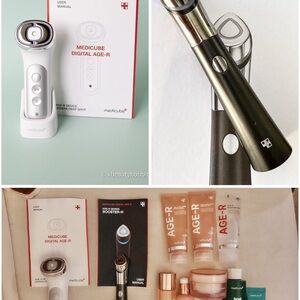 Medicube AGE-R Booster-H + Medicube Age-R Ussera Deep Shot + BONUS Skincare